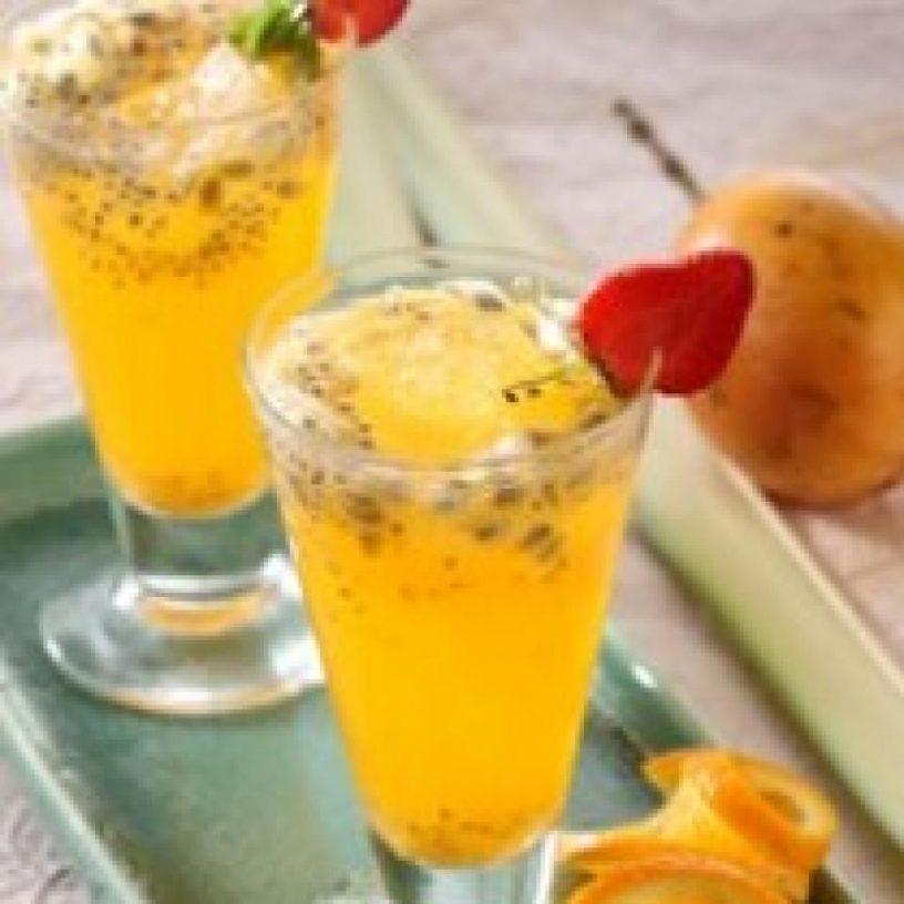 resep es jeruk selasih