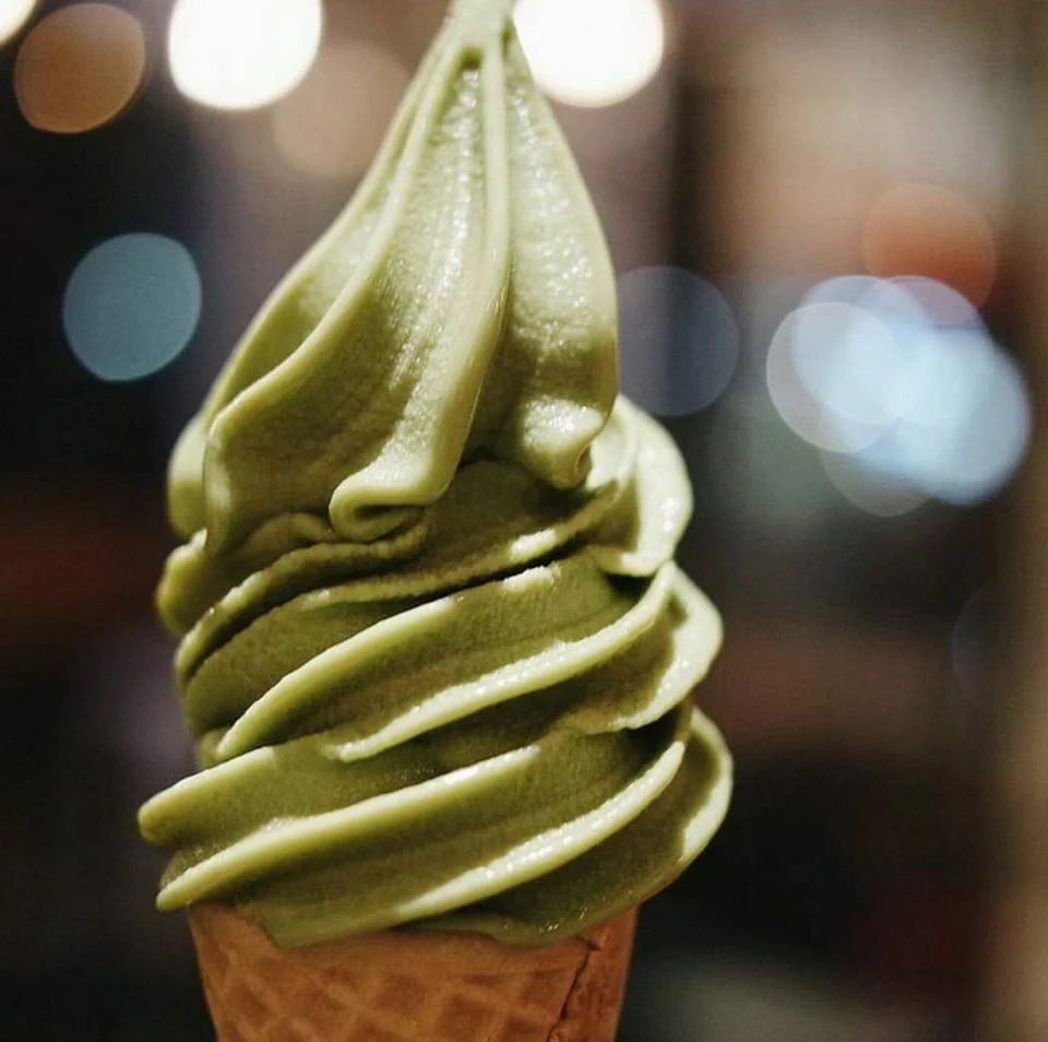 ice cream matcha