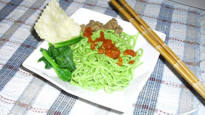 cara membuat mie sehat dari sayuran