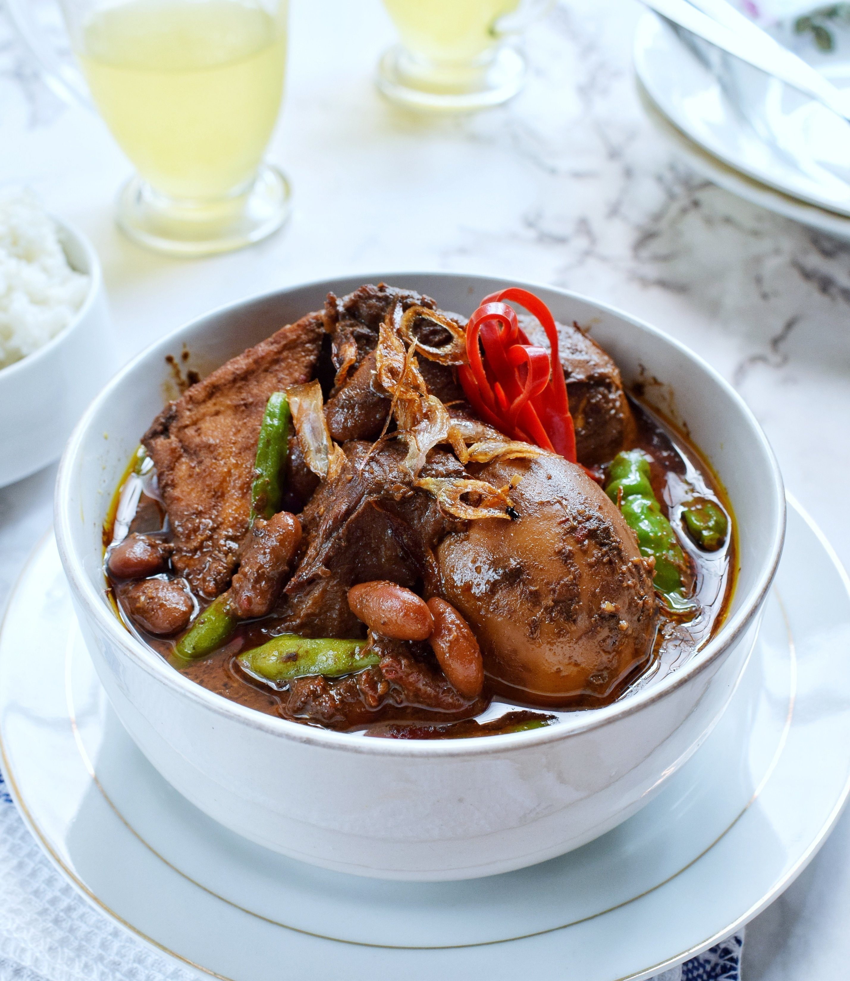 Resep Brongkos Ayam