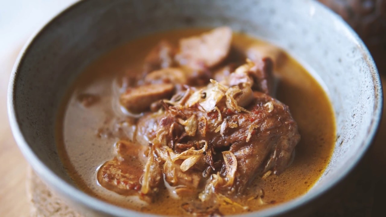 resep brongkos ayam