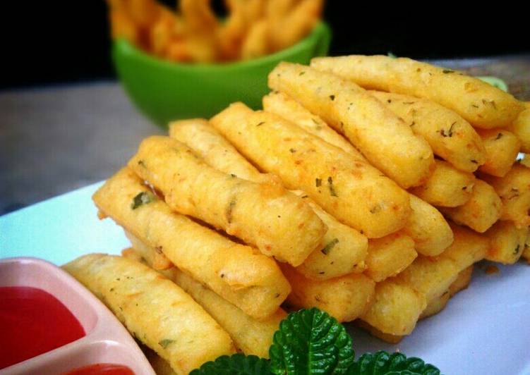 cara membuat kentang keju