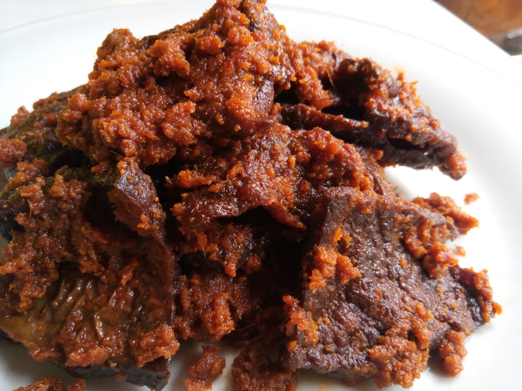 rendang kering