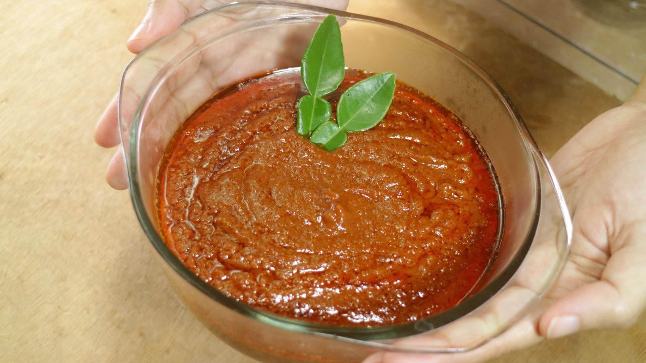 cara membuat bumbu kacang siomay 