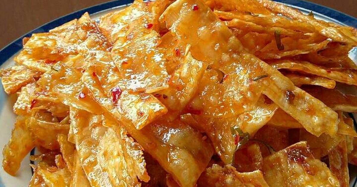 usaha keripik singkong pedas manis