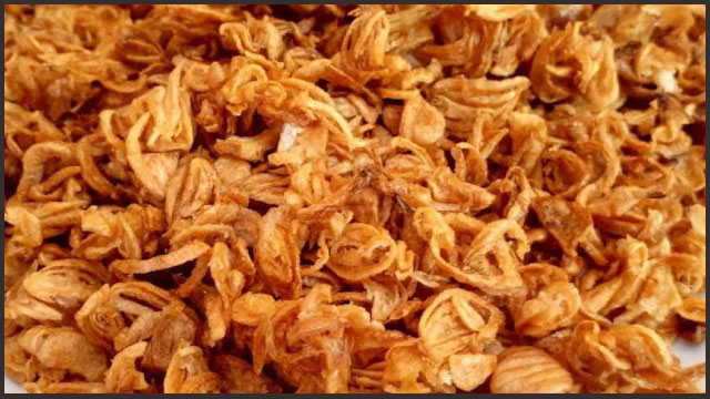 Resep bawang goreng tidak berminyak