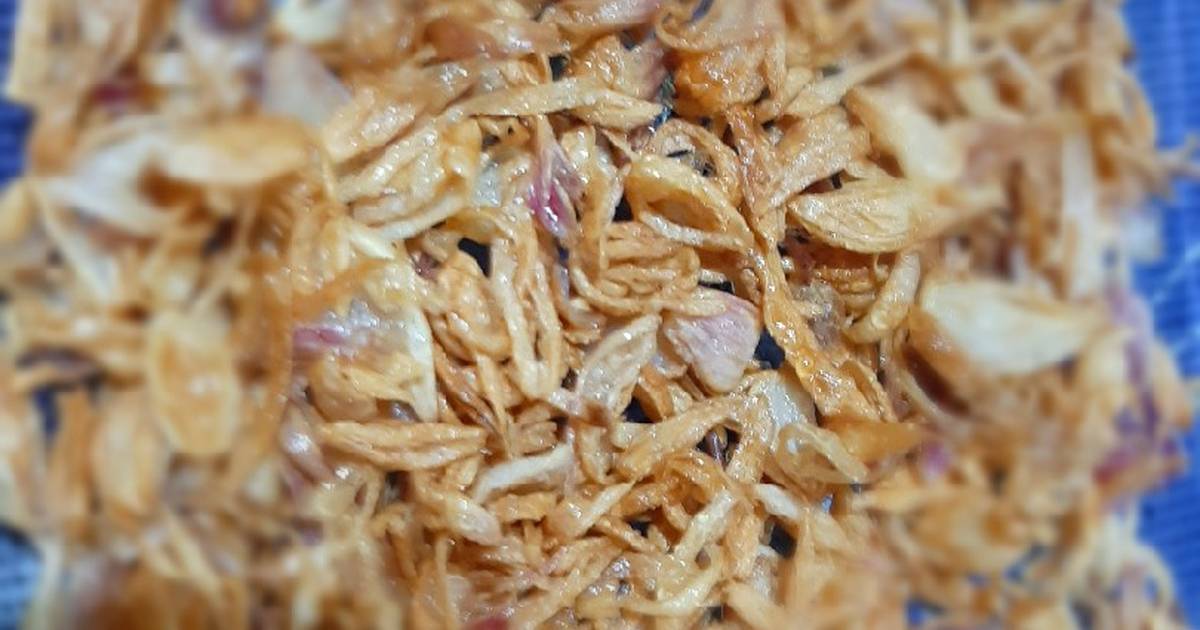 Resep bawang goreng tidk berminyak