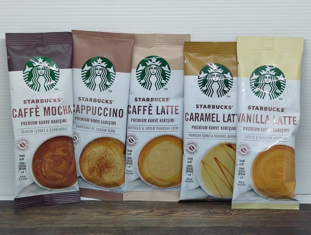 kemasan starbuck sachet