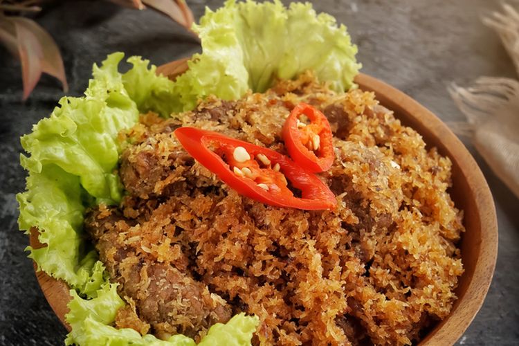 Cara membuat serundeng daging sapi empuk