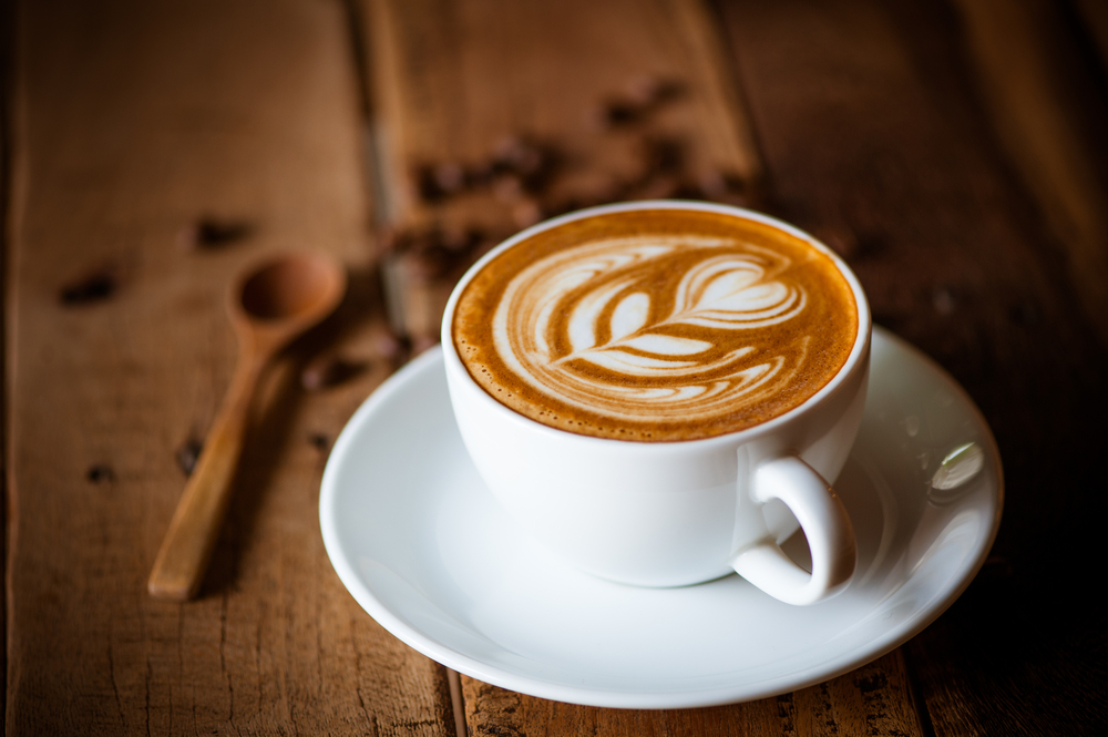spray latte art