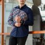 kemeja kombinasi batik terbaru
