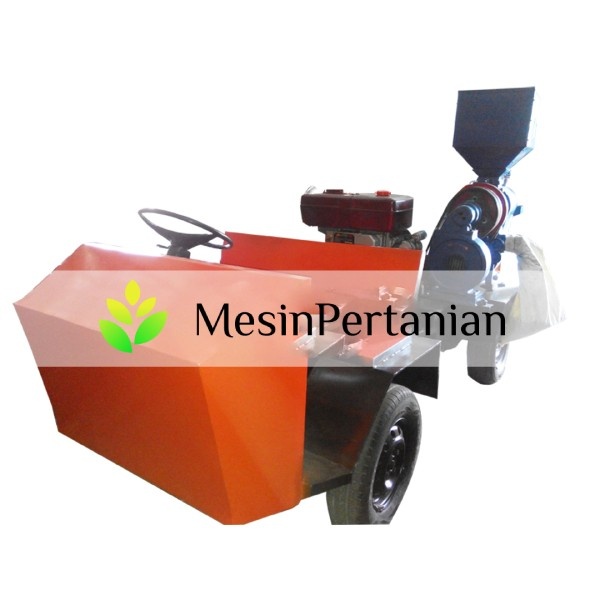 penggilingan padi menggunakan mobil